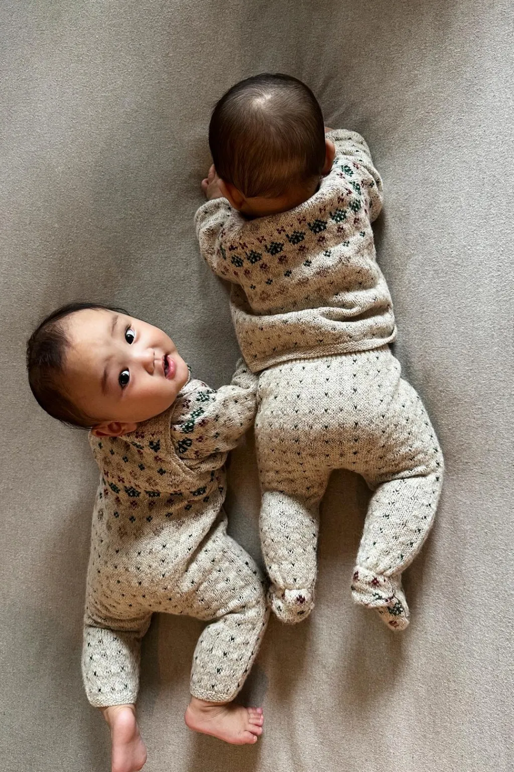 Niños ZARA 0 - 6 Meses·Punto|0 - 6 Meses·Leggings / Polainas<POLAINA PUNTO JACQUARD CASITAS