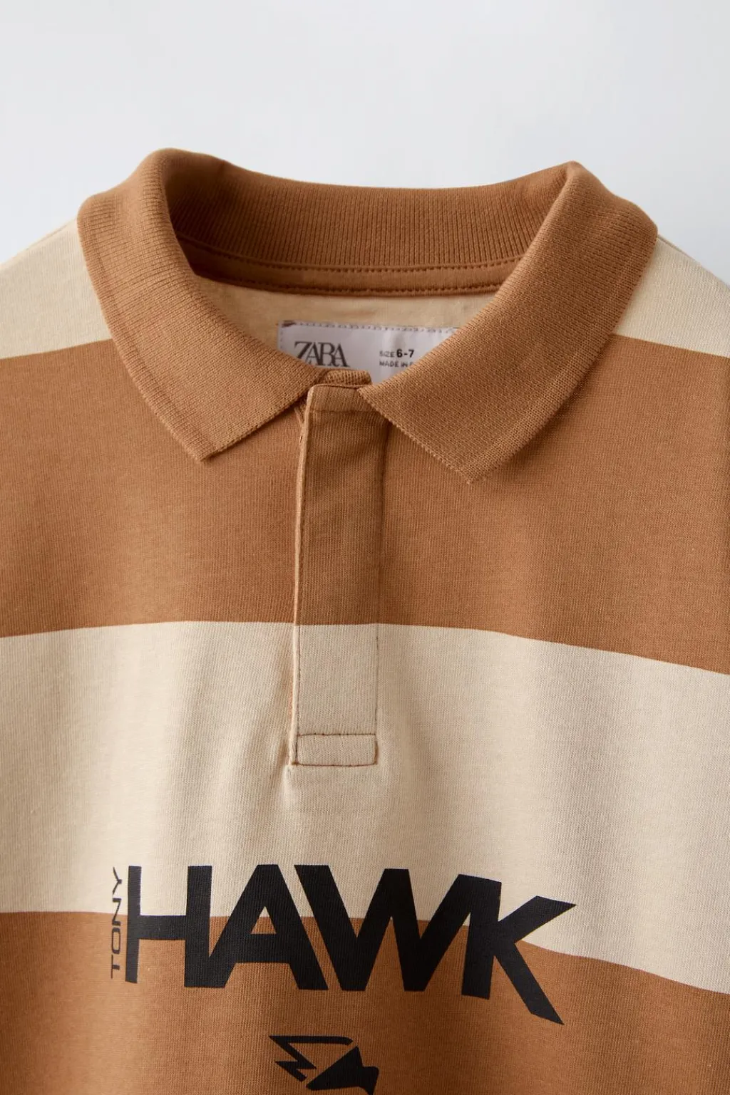 Niños ZARA 6 - 14 Años·Camisetas<POLO HEAVY JERSEY TONY HAWK ™