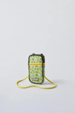 Niños ZARA 6 - 14 Años·Bolsos / Mochilas|6 - 14 Años·Bolsos / Mochilas<PORTAMÓVIL MINECRAFT © MOJANG AB. ™