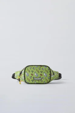 Niños ZARA 6 - 14 Años·Bolsos / Mochilas|6 - 14 Años·Bolsos / Mochilas<RIÑONERA MINECRAFT © MOJANG AB. ™