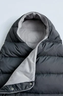 Niños ZARA 0 - 6 Meses·Sacos / Buzos|6 - 18 Meses·Abrigos / Buzos<SACO PORTABEBÉS PLUMA PLUMÓN NYLON