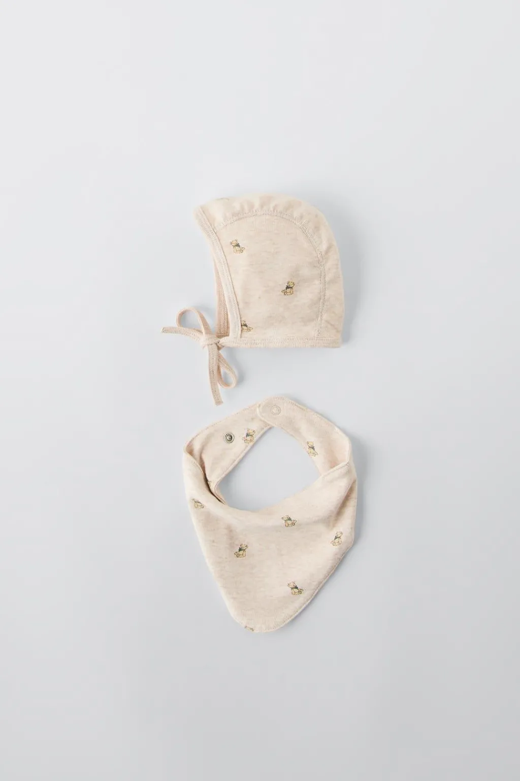 Niños ZARA 1½ - 6 Años·Accesorios|1½ - 6 Años·Accesorios<SET CAPOTA Y BANDANA OSITOS