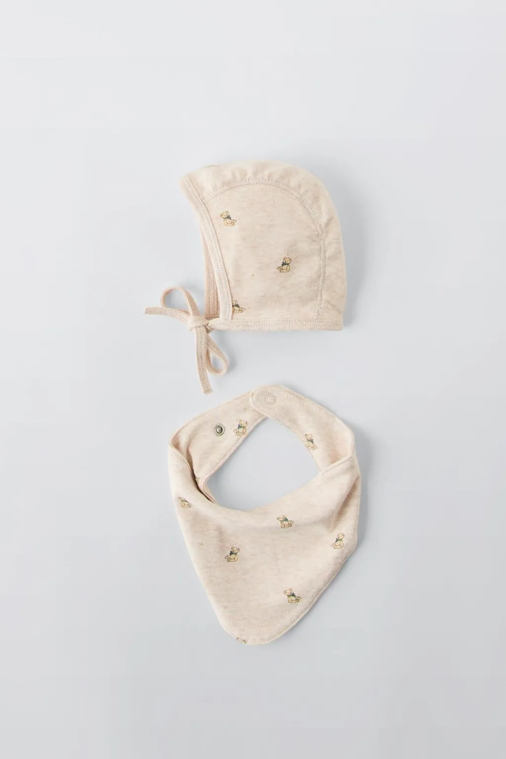 Niños ZARA 1½ - 6 Años·Accesorios|1½ - 6 Años·Accesorios<SET CAPOTA Y BANDANA OSITOS