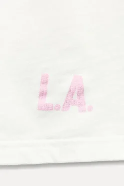 Sale SHORTS FELPA TEXTO Mujer Faldas / Shorts