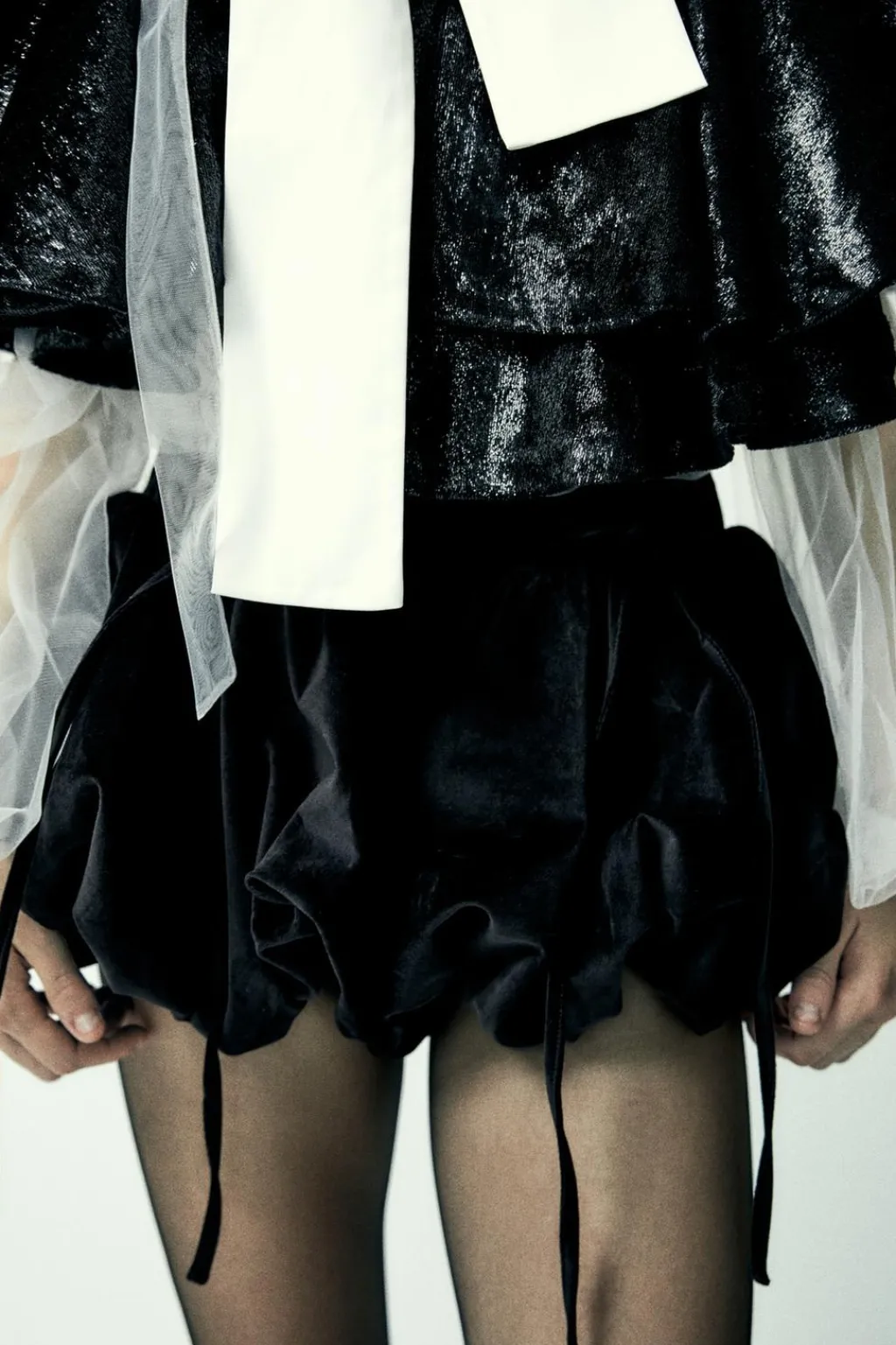 Sale SHORTS GLOBO TERCIOPELO Mujer Faldas / Shorts