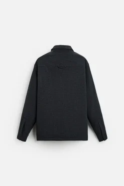 Sale SOBRECAMISA ACOLCHADA BOLSILLOS Hombre Sobrecamisas
