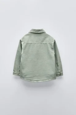 Niños ZARA 1½ - 6 Años·Camisas / Sobrecamisas<SOBRECAMISA BOLSILLOS