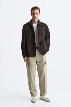Discount SOBRECAMISA BOLSILLOS Hombre Sobrecamisas