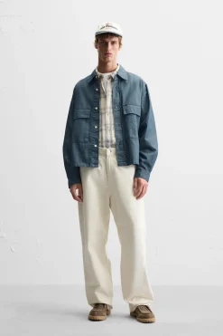 Outlet SOBRECAMISA BOLSILLOS Hombre Sobrecamisas