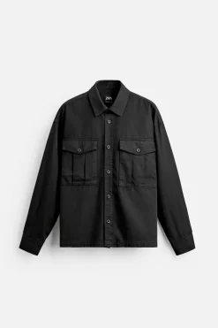 Outlet SOBRECAMISA BOLSILLOS Hombre Sobrecamisas