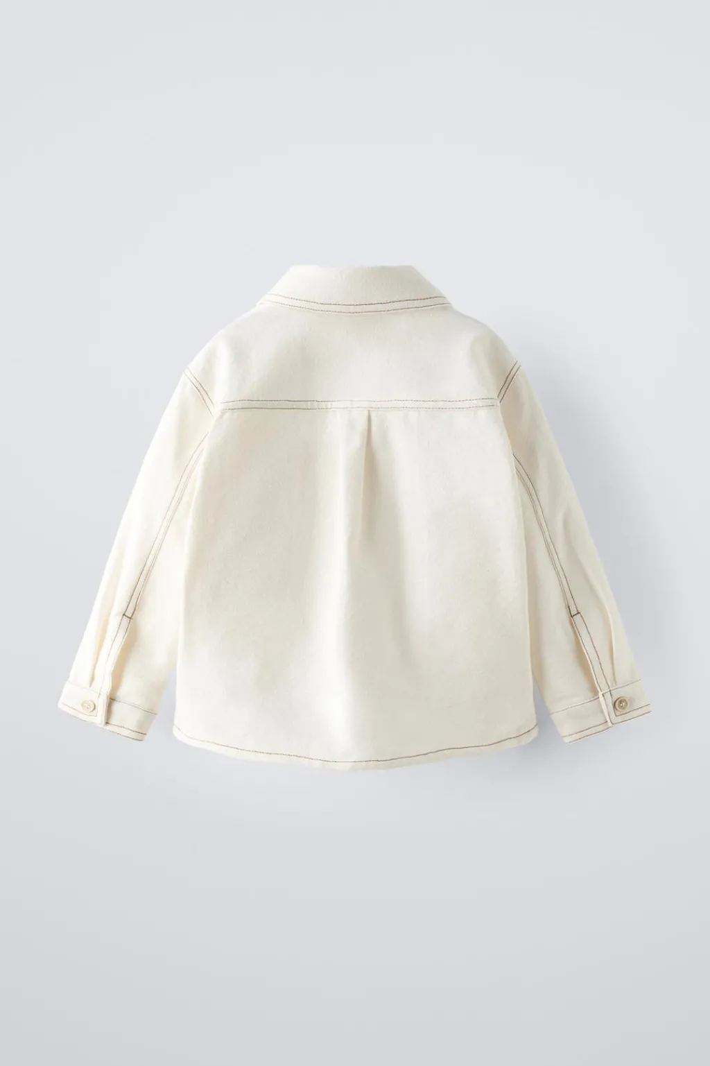 Niños ZARA 1½ - 6 Años·Camisas|1½ - 6 Años·Camisas / Sobrecamisas<SOBRECAMISA BOLSILLOS BORDADOS