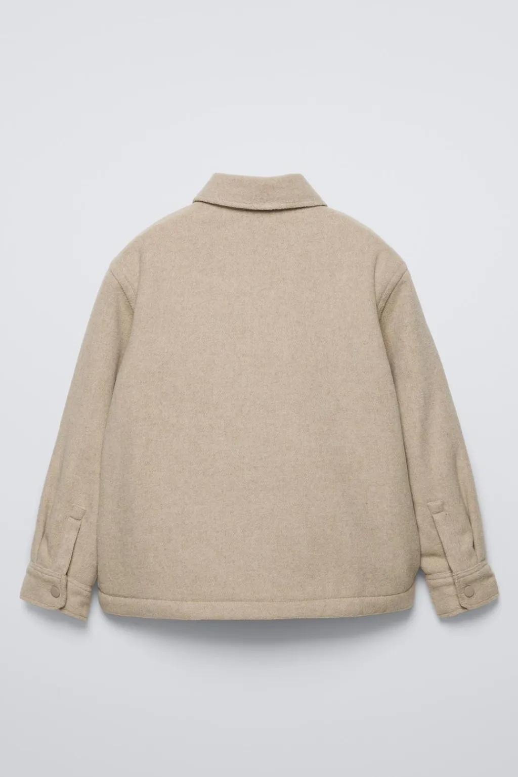 Niños ZARA 6 - 14 Años·Camisas / Sobrecamisas<SOBRECAMISA BORREGUILLO