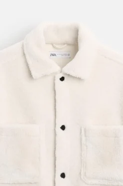 Outlet SOBRECAMISA BORREGUILLO Hombre Sobrecamisas