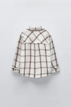Niños ZARA 1½ - 6 Años·Camisas / Sobrecamisas<SOBRECAMISA CUADROS