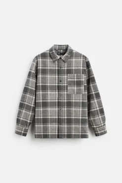 Outlet SOBRECAMISA CUADROS ACOLCAHDA Hombre Sobrecamisas