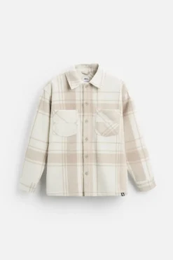 Outlet SOBRECAMISA CUADROS BOLSILLOS Hombre Sobrecamisas