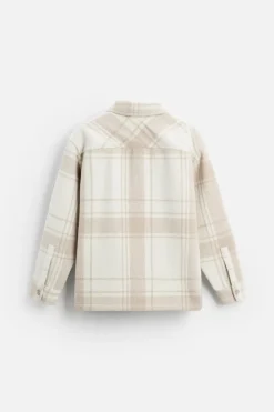 Outlet SOBRECAMISA CUADROS BOLSILLOS Hombre Sobrecamisas