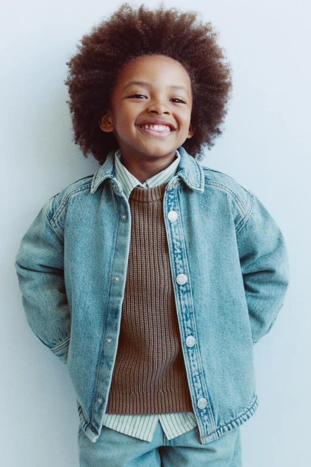 Niños ZARA 1½ - 6 Años·Camisas / Sobrecamisas<SOBRECAMISA DENIM