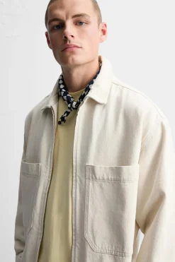Discount SOBRECAMISA DENIM ALGODÓN - CÁÑAMO Hombre Sobrecamisas
