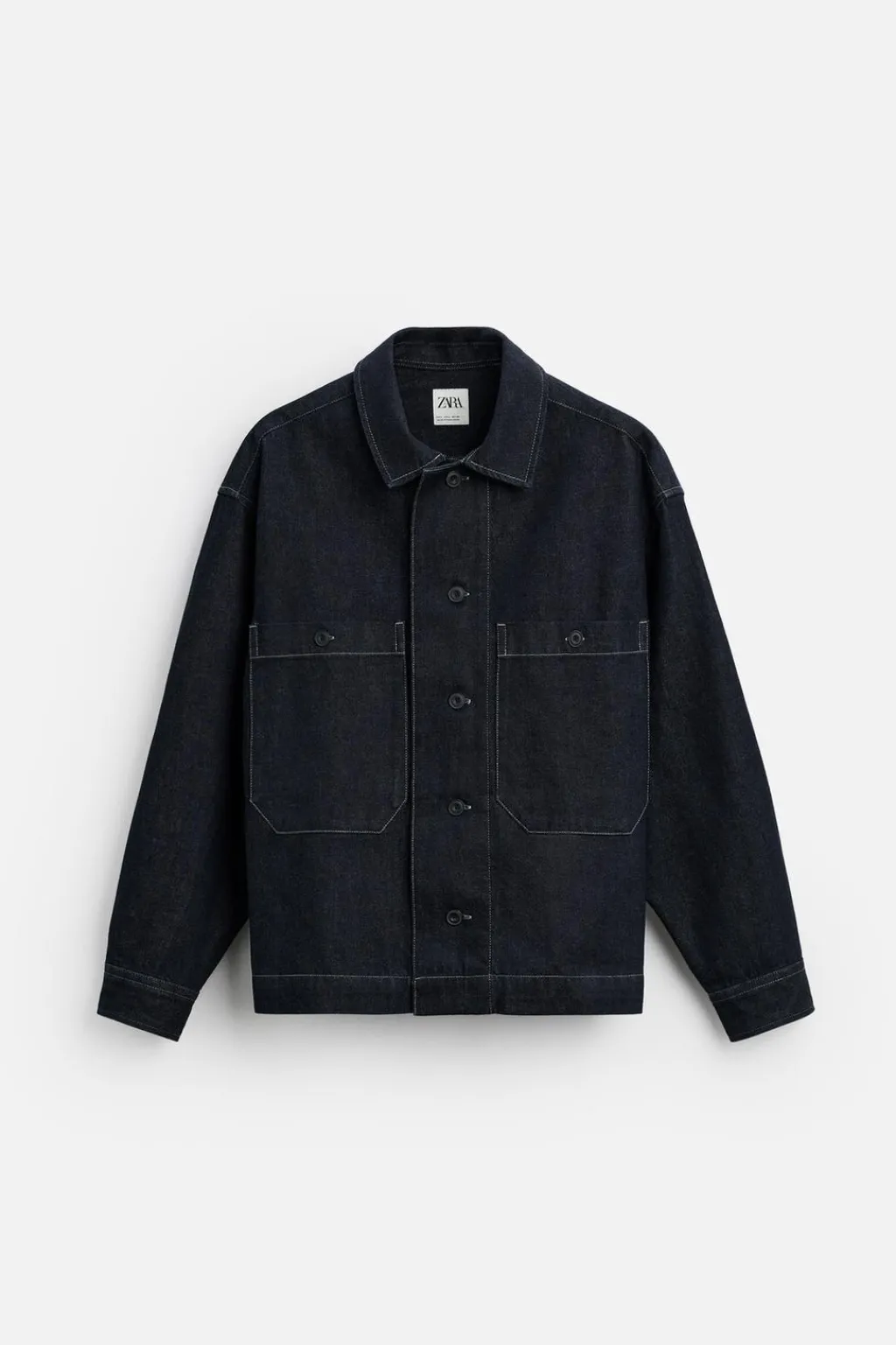 Best SOBRECAMISA DENIM BOLSILLOS Hombre Sobrecamisas