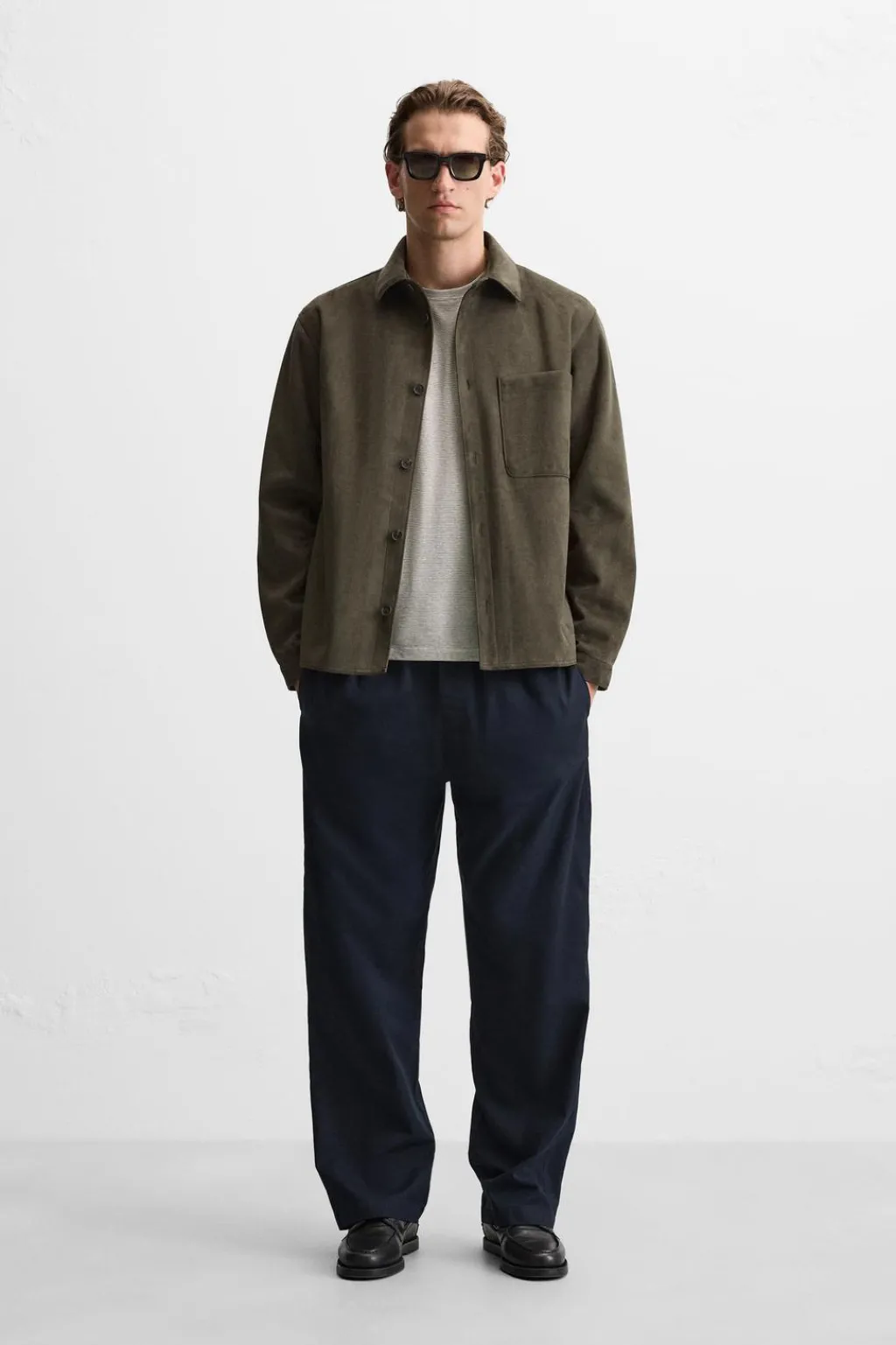 Sale SOBRECAMISA EFECTO ANTE Hombre Sobrecamisas