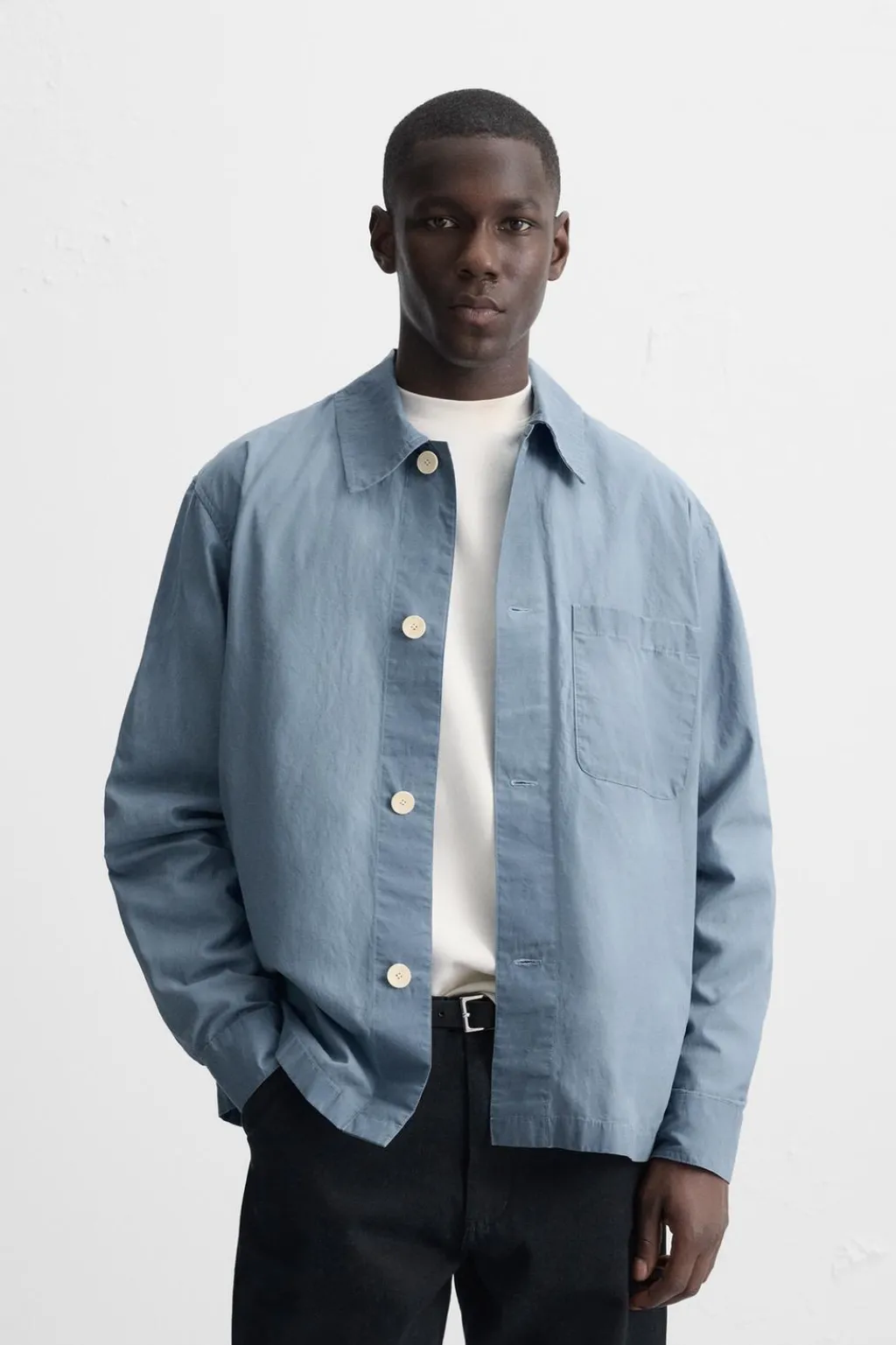 Best SOBRECAMISA EFECTO ENCERADO Hombre Sobrecamisas