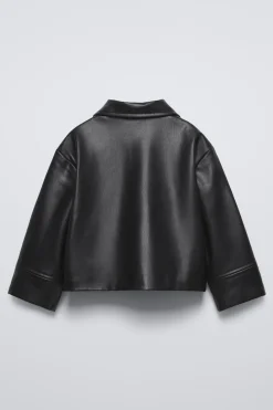 Niños ZARA 1½ - 6 Años·Camisas<SOBRECAMISA EFECTO PIEL