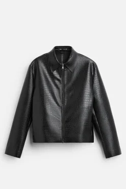 Online SOBRECAMISA EFECTO PIEL GRABADA Hombre Sobrecamisas
