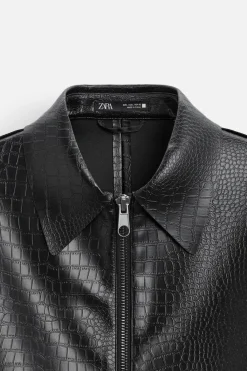 Online SOBRECAMISA EFECTO PIEL GRABADA Hombre Sobrecamisas