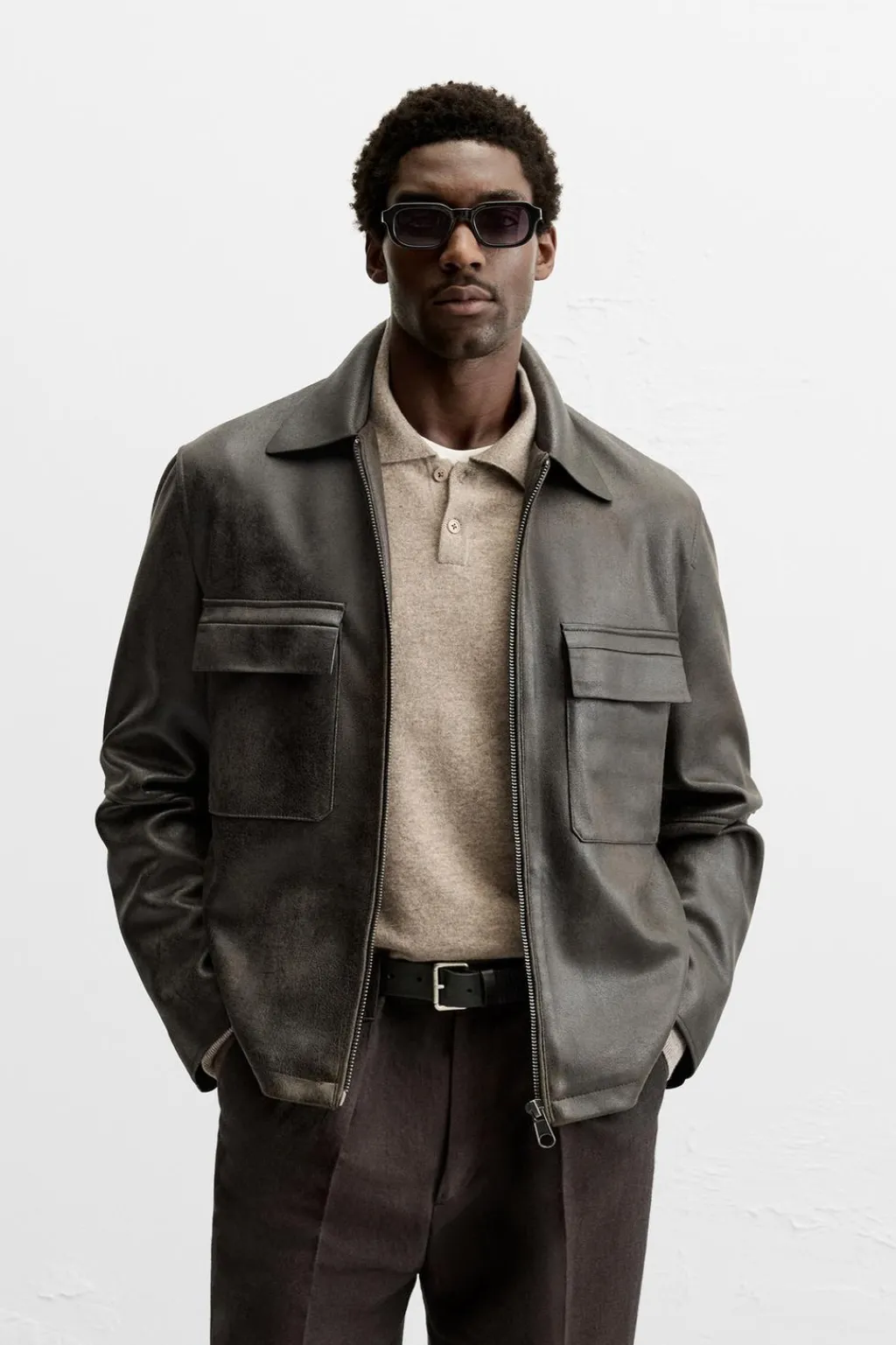 Best SOBRECAMISA EFECTO PIEL LAVADA Hombre Sobrecamisas