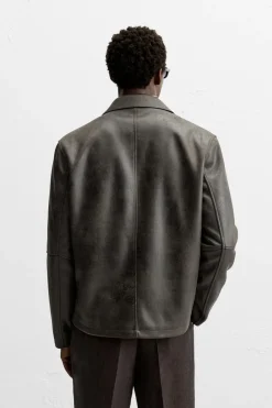 Best SOBRECAMISA EFECTO PIEL LAVADA Hombre Sobrecamisas