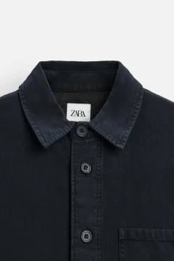 Fashion SOBRECAMISA ESTRUCTURA ESPIGA Hombre Sobrecamisas
