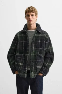 Hot SOBRECAMISA JACQUARD BORREGUILLO Hombre Sobrecamisas