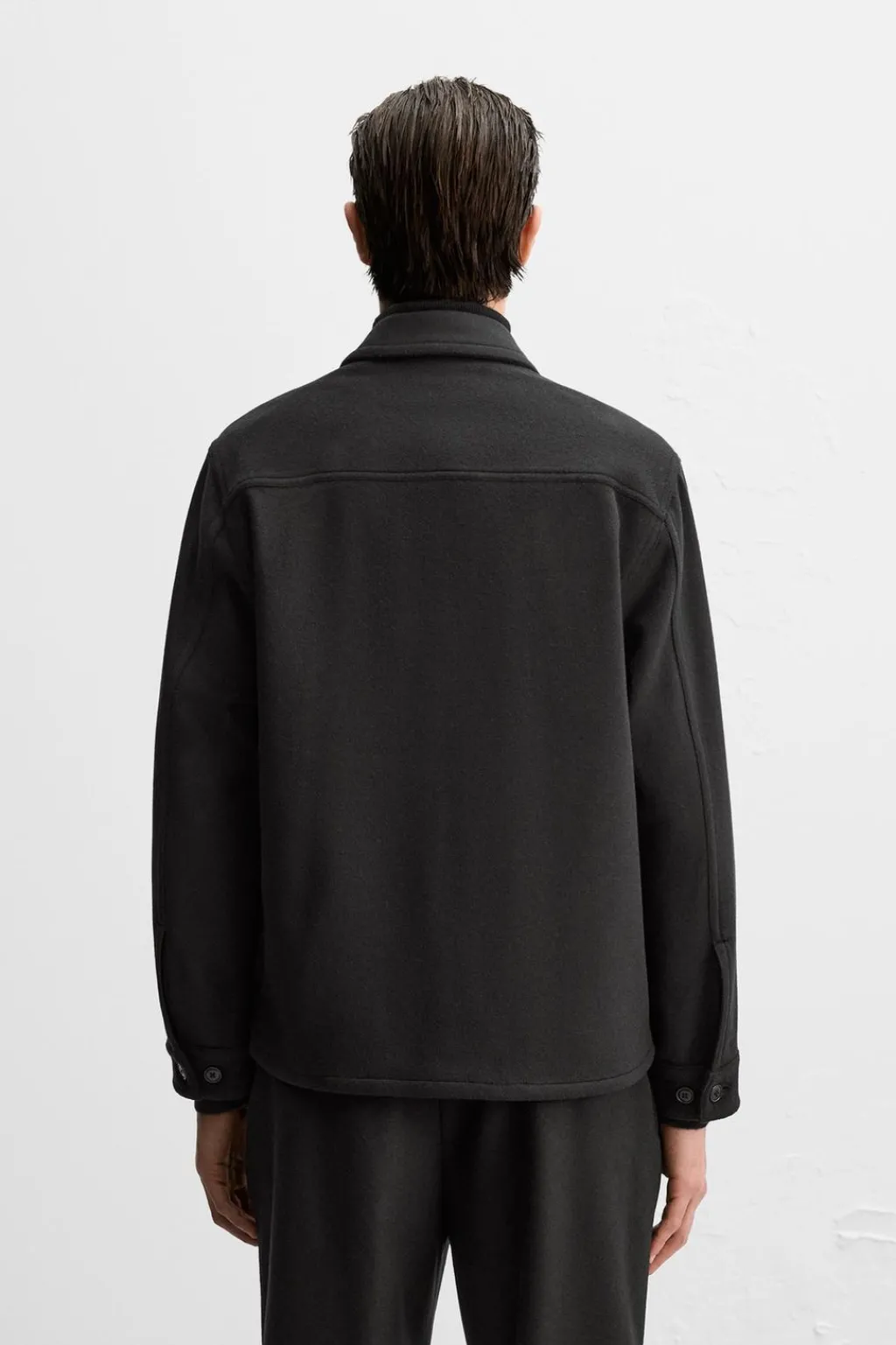 Fashion SOBRECAMISA LANA FRANELA Hombre Sobrecamisas