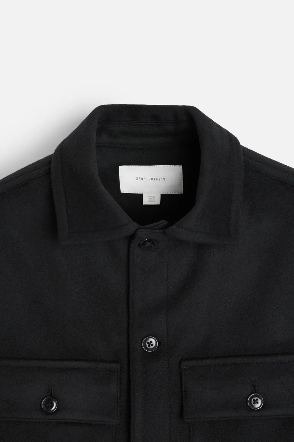 Fashion SOBRECAMISA LANA FRANELA Hombre Sobrecamisas