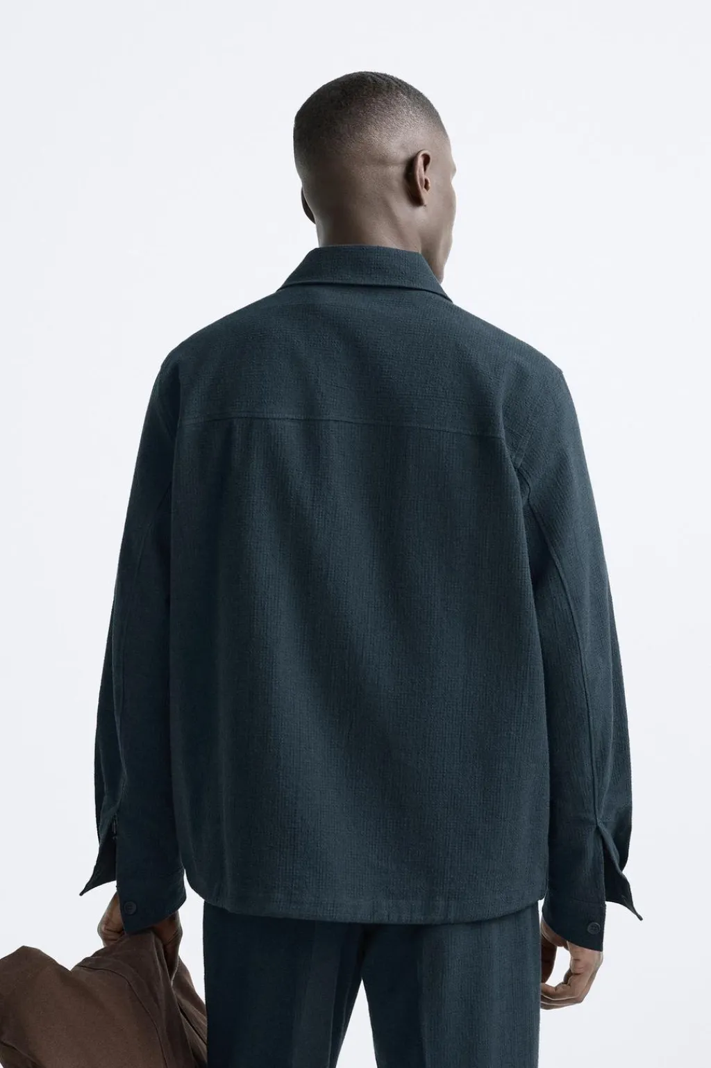 Discount SOBRECAMISA SEERSUCKER ALGODÓN - LINO Hombre Sobrecamisas