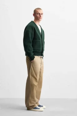Discount SOBRECAMISA TEXTURA BOUCLÉ Hombre Jerséis / Chaquetas|Sobrecamisas
