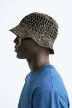 Discount SOMBRERO BUCKET CROCHET Hombre Accesorios