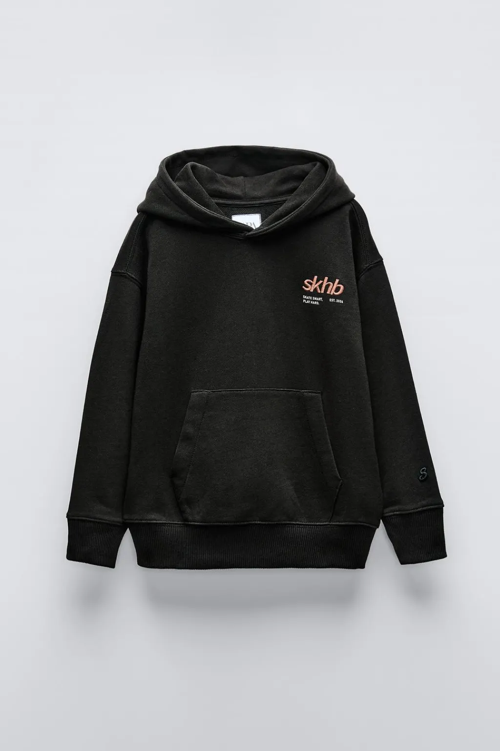 Niños ZARA 6 - 14 Años·Sudaderas<SUDADERA CAPUCHA BORDADOS