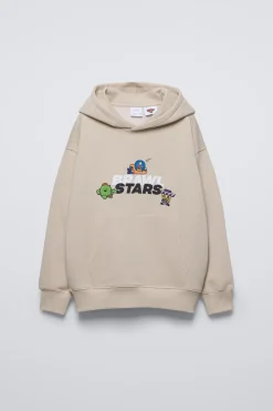 Niños ZARA 6 - 14 Años·Sudaderas|6 - 14 Años·Total Look<SUDADERA CAPUCHA BRAWL STARS © SUPERCELL OY