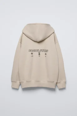 Niños ZARA 6 - 14 Años·Sudaderas|6 - 14 Años·Total Look<SUDADERA CAPUCHA BRAWL STARS © SUPERCELL OY