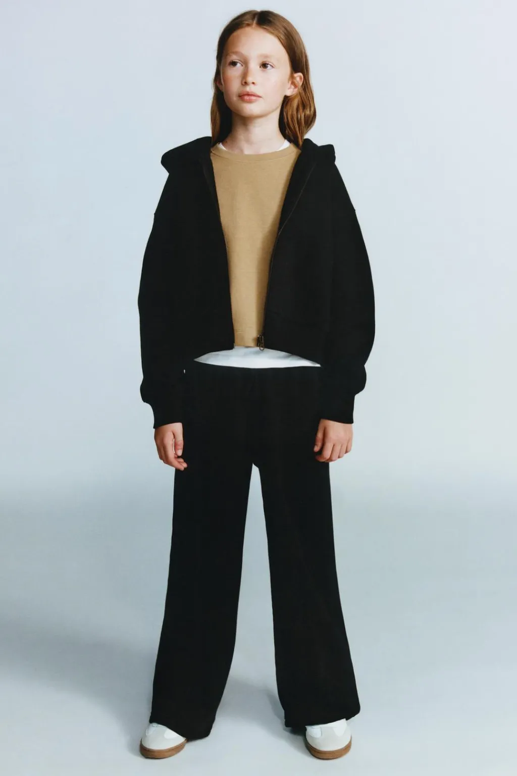 Niños ZARA 6 - 14 Años·Sudaderas|6 - 14 Años·Deporte / Jogging<SUDADERA CAPUCHA CREMALLERA