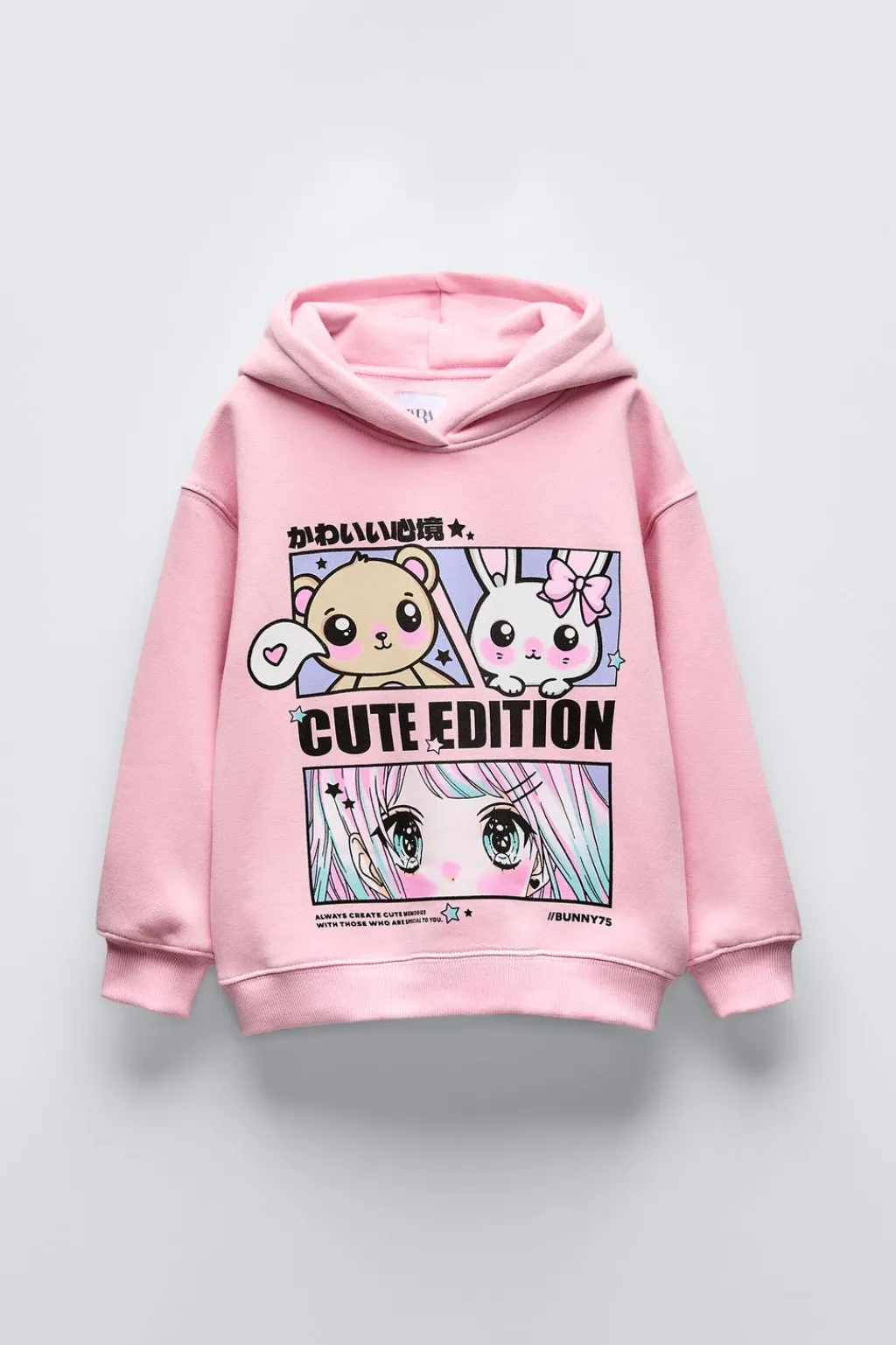 Niños ZARA 6 - 14 Años·Sudaderas<SUDADERA CAPUCHA OVERSIZE FIT