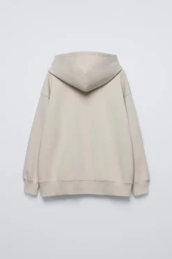 Niños ZARA 6 - 14 Años·Sudaderas<SUDADERA CAPUCHA TEXTO