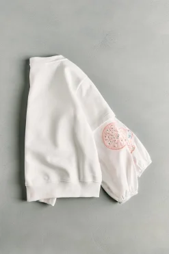 Niños ZARA 6 - 14 Años·Sudaderas<SUDADERA COMBINADA PARCHES - SEA NY