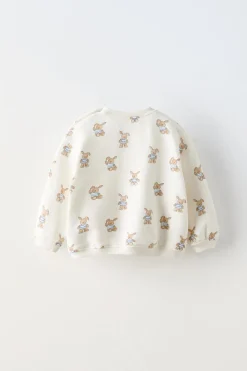 Niños ZARA 6 - 18 Meses·Conjuntos|6 - 18 Meses·Sudaderas<SUDADERA CONEJITOS