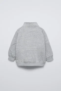 Niños ZARA 1½ - 6 Años·Sudaderas|1½ - 6 Años·Total Look<SUDADERA CREMALLERA