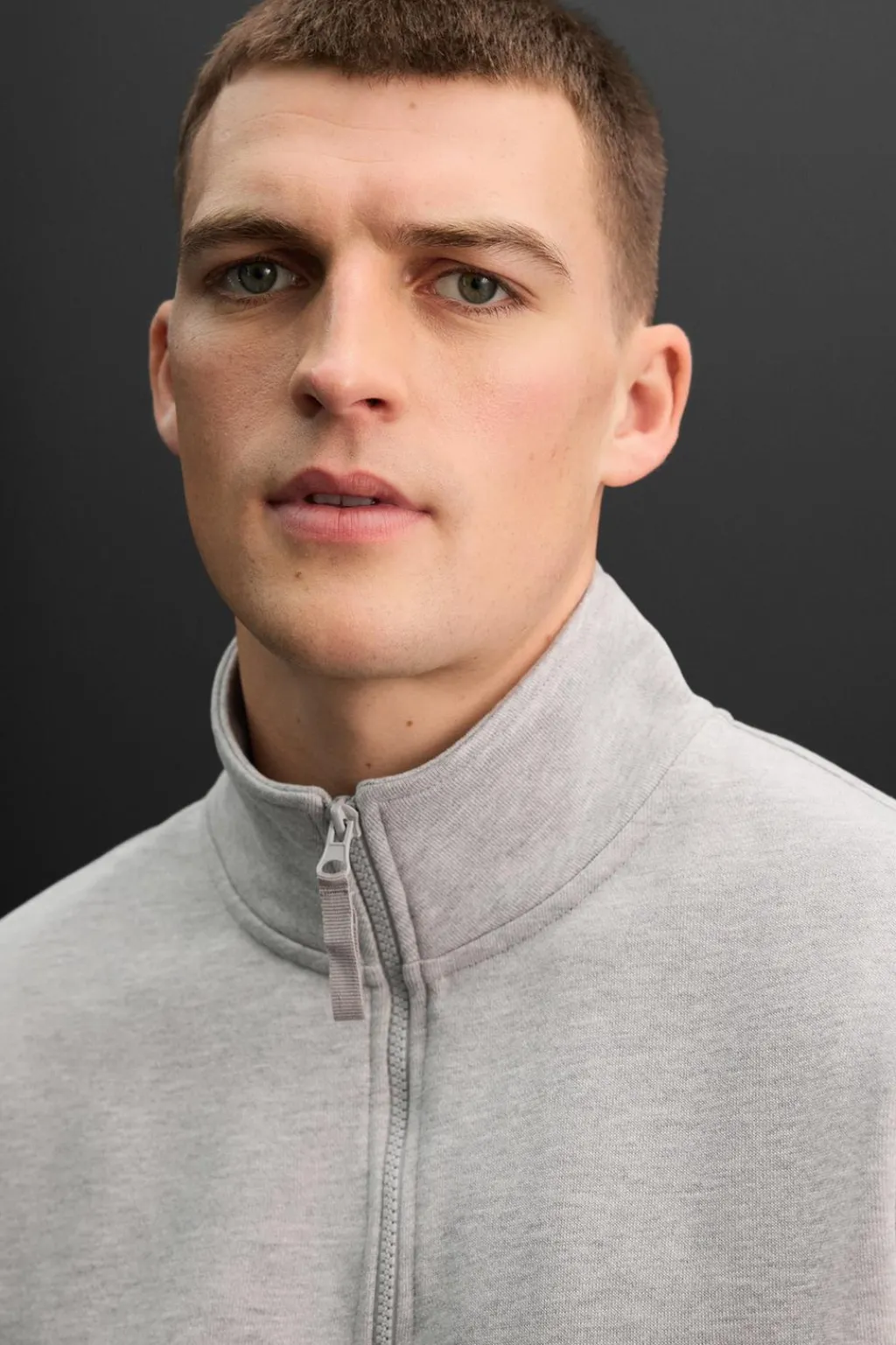 Discount SUDADERA CREMALLERA CUELLO Hombre Chándal|Sudaderas