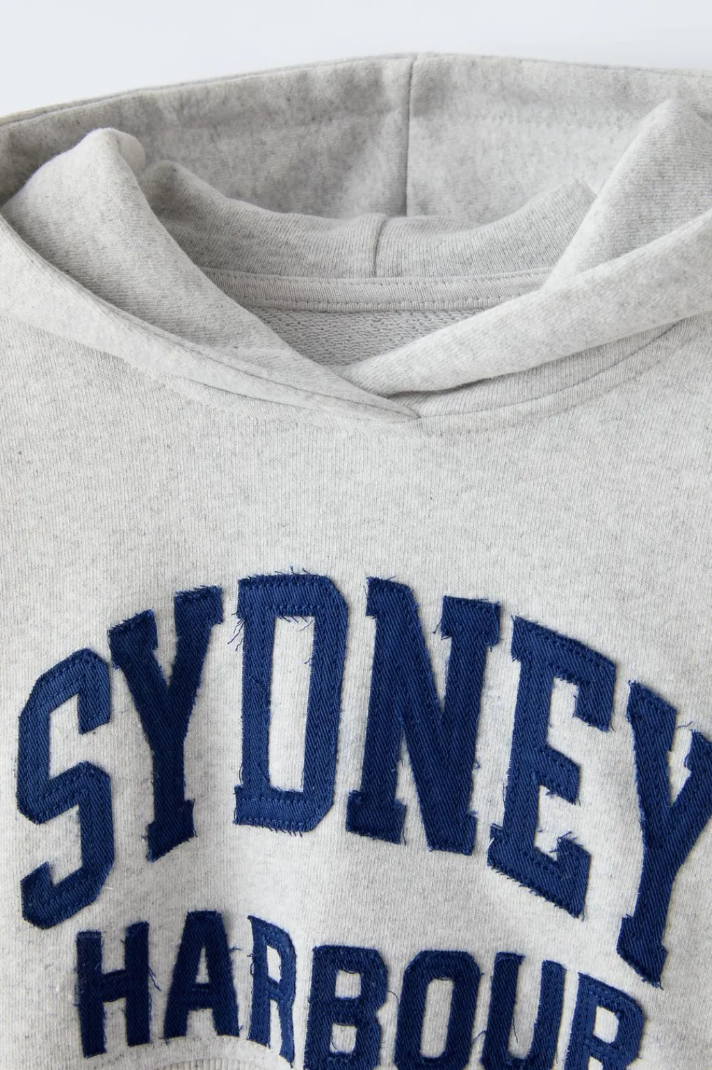 Niños ZARA 6 - 14 Años·Sudaderas<SUDADERA CROPPED TEXTO