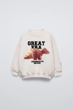 Niños ZARA 1½ - 6 Años·Sudaderas|1½ - 6 Años·Total Look<SUDADERA DINOSAURIO